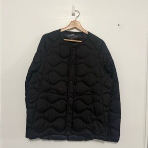 Uniqlo x White Mountaineering Black Quilted Ultra Light Down Jacket